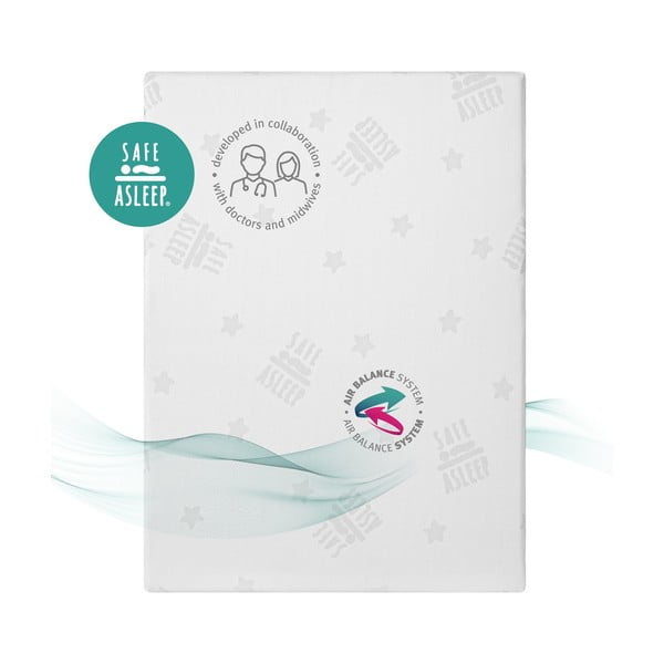Putų vaikiškas čiužinys su nuimamu sluoksniu 95x70 cm Safe Asleep® – Roba-image-4
