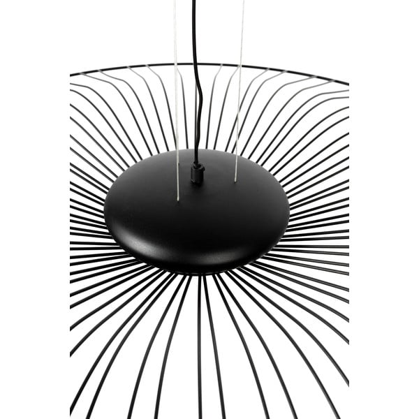 Kabantis šviestuvas juodos spalvos LED su pritemdymo funkcija ø 90 cm Spider – Zuiver-image-3
