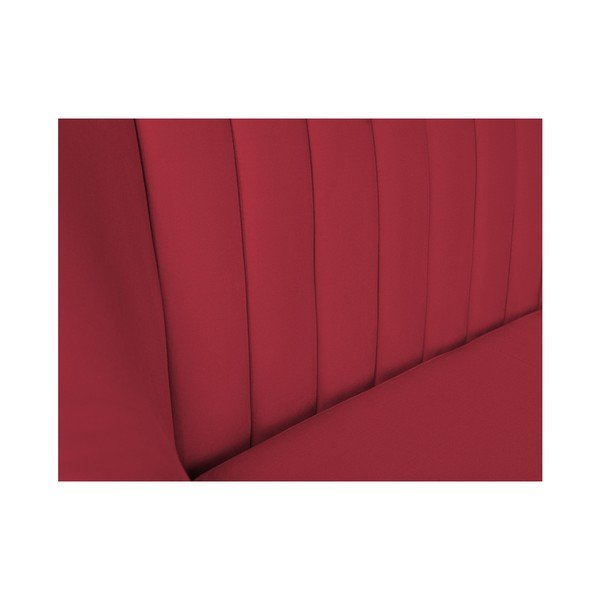 Raudona trijų vietų sofa "Micadoni Home Vincente-image-2