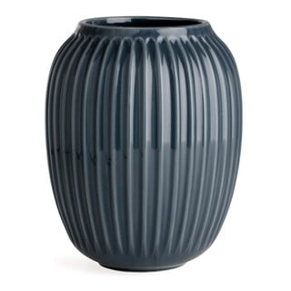 Antracito spalvos keramikos vaza Kähler Design Hammershoi, aukštis 20 cm
