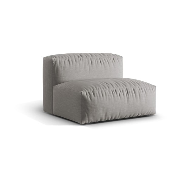 Modulinė sofos dalis šviesiai pilkos spalvos (modulinė) Martina – Micadoni Home-image-2