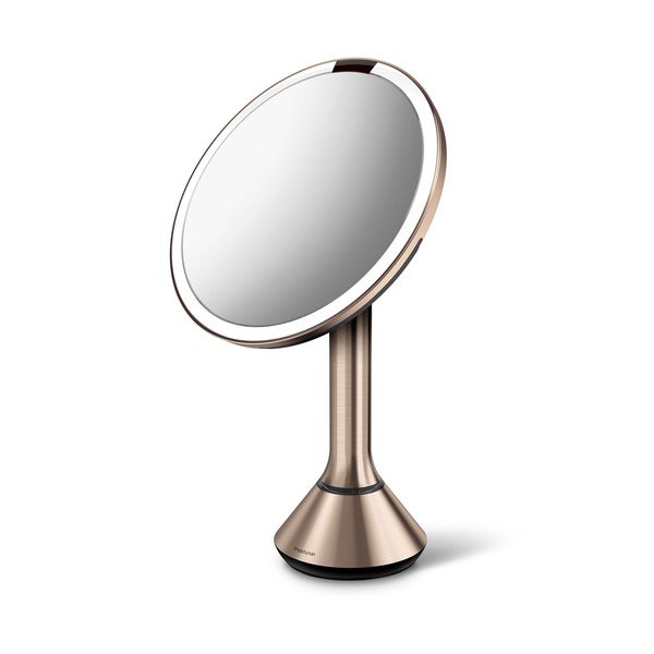 Kosmetinis veidrodis (5x) su apšvietimu/didinantis ø 20 cm Sensor – simplehuman-image-4