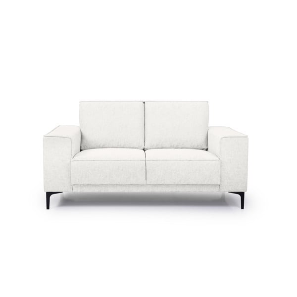 Sofa baltos spalvos/smėlio spalvos 164 cm Copenhagen – Scandic
