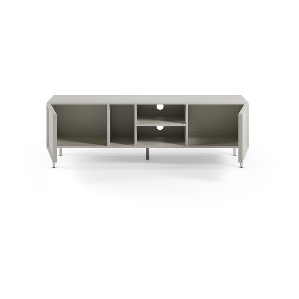 Kreminės spalvos TV spintelė 160x51x42 cm Brise – Marckeric-image-2