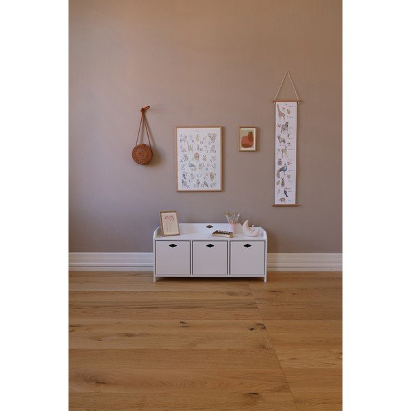 Baltos spalvos vaikiška daiktadėžė 30x30x30 cm Luca – Cam Cam Copenhagen-image-4