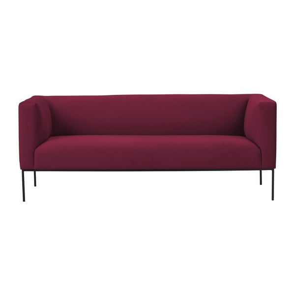 Raudona trivietė sofa Windsor & Co Sofas Neptune