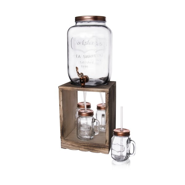 Limonado indelis su stiklinėmis 8,8 l – Orion-image-1