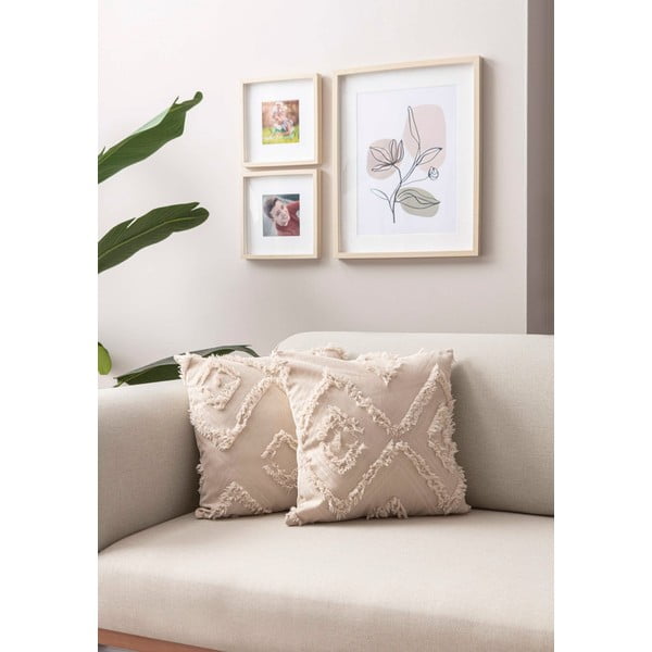 Dekoratyviniai pagalvių užvalkalai 2 vnt. 43x43 cm – Mioli Decor-image-2