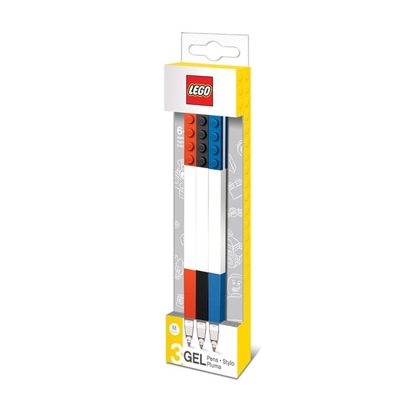 3 LEGO® gelinių rašiklių rinkinys