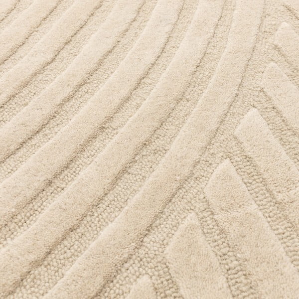 Kilimas iš vilnos smėlio spalvos 160x230 cm Hague – Asiatic Carpets-image-3