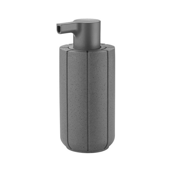 Pilkos spalvos iš polirezino muilo dozatorius 300 ml Kua – Blomus
