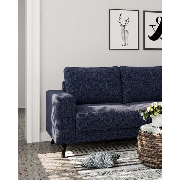 Kampinė sofa tamsiai mėlynos spalvos (su dešiniuoju kampu) Fynn – Ghado-image-1