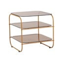 Šoninis stalas su stikliniu stalviršiu 41x41 cm Echo – Hübsch