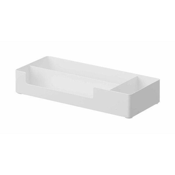 Baltos spalvos iš metalo vonios organizatorius Amenity – YAMAZAKI
