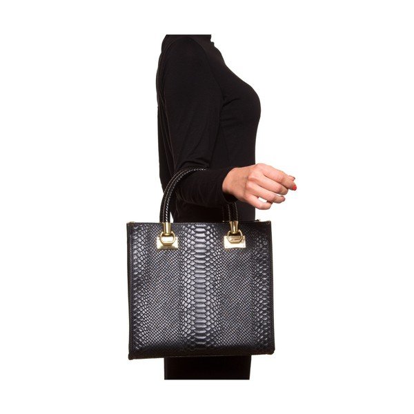 Odinė rankinė Luisa Vannini 8032 Nero-image-4