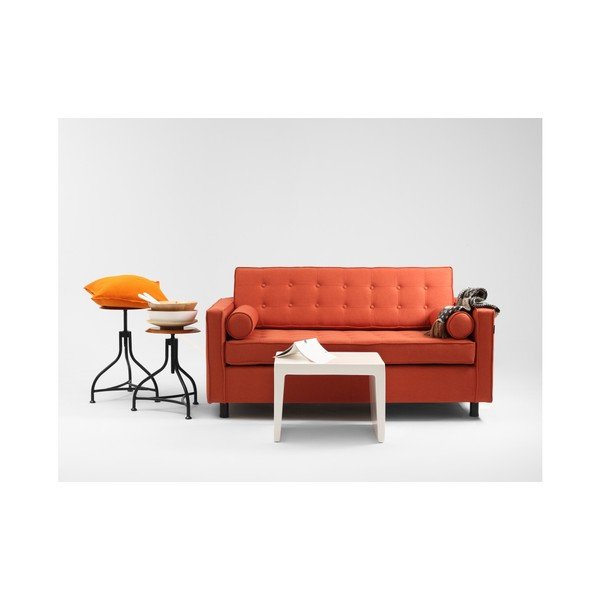 Oranžinė sofa lova Individualizuota forma Topicc-image-3