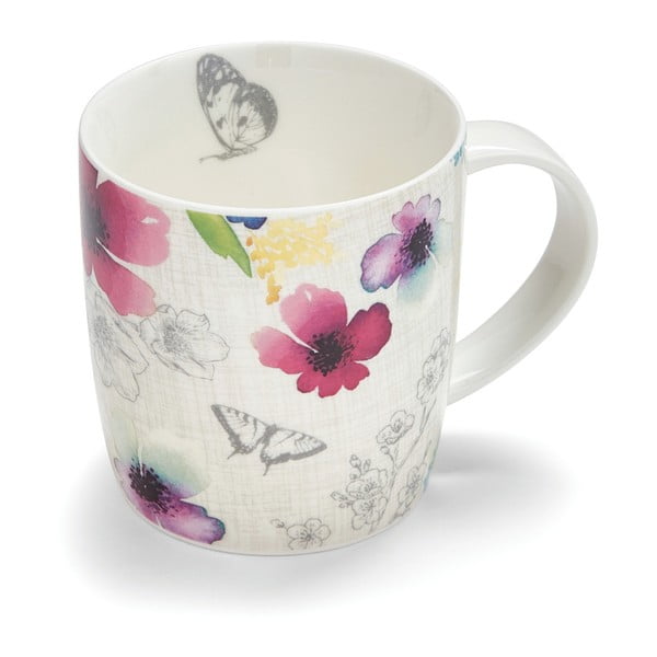 Porcelianinis puodelis Cooksmart ® Chatsworth Floral, 350 ml