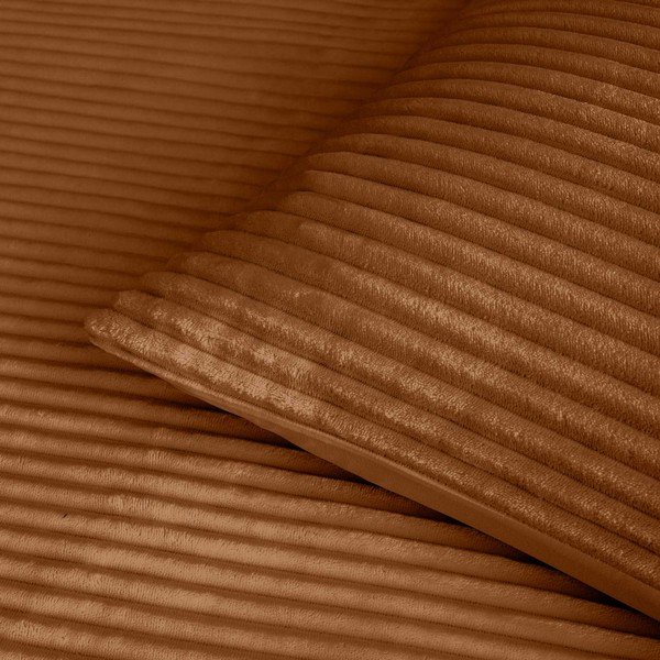 Šviesiai rudos spalvos iš flanelės dvigulė/itin ilga patalynė 3 dalių 240x220 cm Veloutea – douceur d'intérieur-image-2
