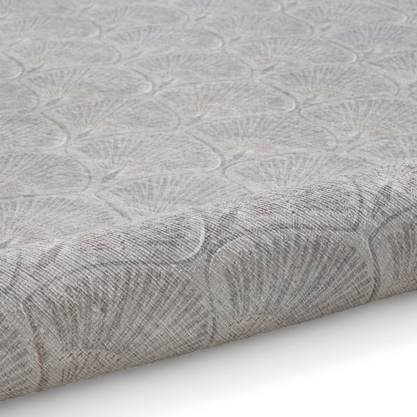 Skalbiamas kilimas šviesiai pilkos spalvos 122x170 cm Deco Peacock – Catherine Lansfield-image-3