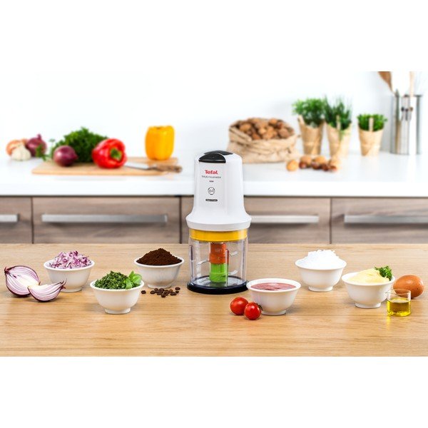 Baltos spalvos elektrinis smulkintuvas Masterchop XL MB450B38 – Tefal-image-1