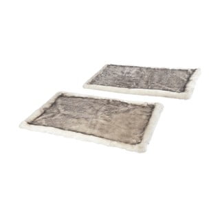 2 rudų kilimėlių rinkinys Mint Rugs Soft, 90 x 140 cm