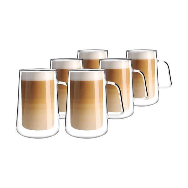 Sada 6 dvoustěnných hrnků Vialli Design Diva, 300 ml-image-3