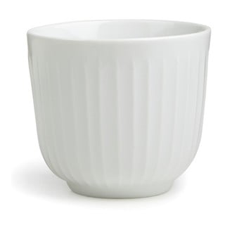 Baltas porcelianinis puodelis Kähler Design Hammershoi, 200 ml