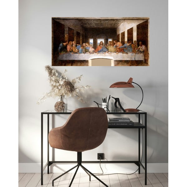 Leonardo da Vinci reprodukcija The Last Supper, 80 x 40 cm-image-1