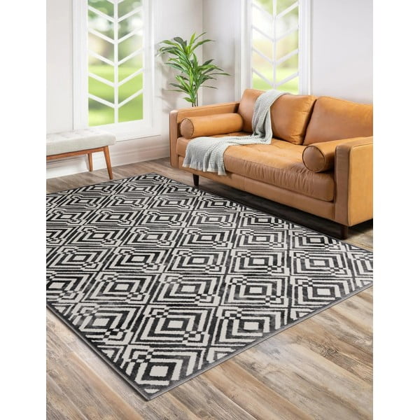 Kilimas tamsiai pilkos spalvos 133x190 cm Soft – FD-image-1