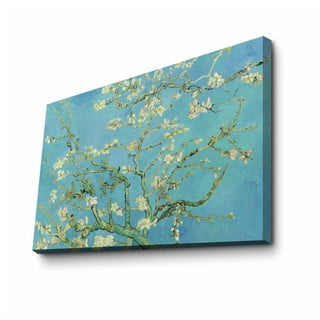 Sieninė reprodukcija ant drobės Vincent Van Gogh Almond Blossom, 100 x 70 cm