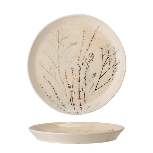 Akmens masės lėkštė Bloomingville Bea, skersmuo 27,5 cm-image-2