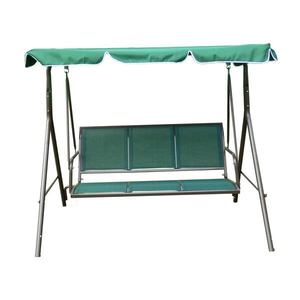 Metalinis sodo supamasis suoliukas žalios spalvos Confort – Rojaplast-image-2