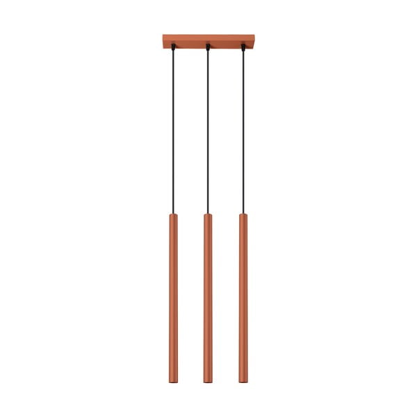 Kabantis šviestuvas raudonos plytų spalvos Fideus – Sollux