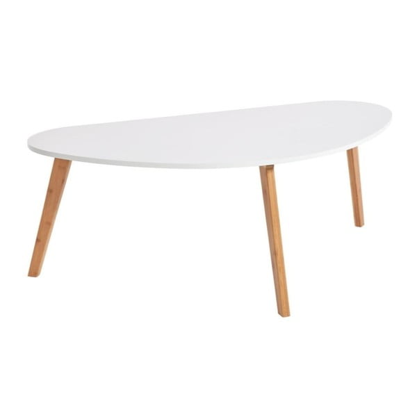 Baltas žurnalinis staliukas Bonami Essentials Skandinavian, ilgis 120 cm-image-2