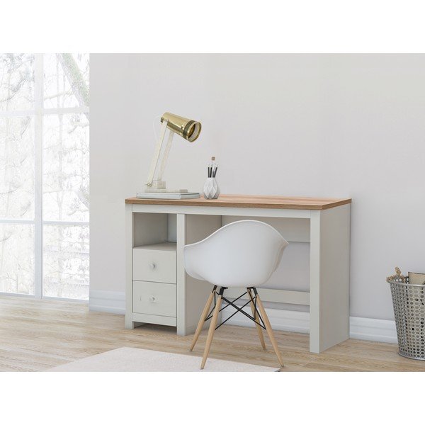 Rašomasis stalas su ąžuolo dekoro stalviršiu 50x120 cm Emerald – Støraa-image-1