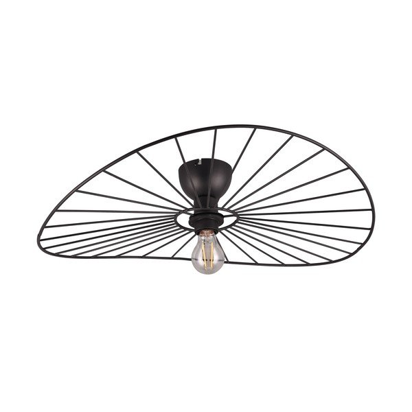 Lubinis šviestuvas matinės juodos spalvos ø 60 cm Chapeau – Reality