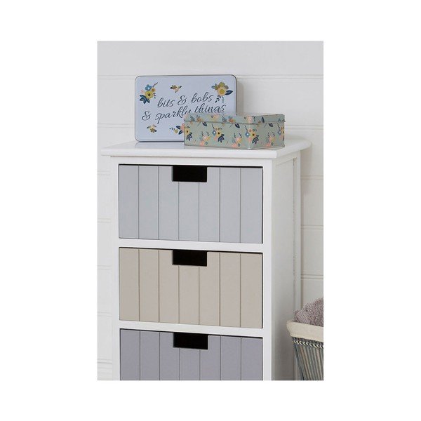 2 skardinių dėžučių rinkinys Premier Housewares Alicia, 13 x 20 cm-image-2