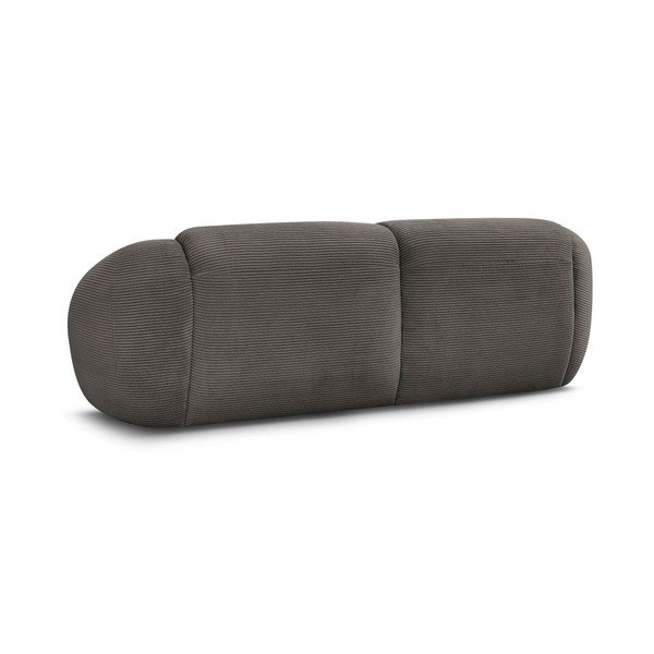 Taupe spalvos sofa iš kordinio velveto 250 cm Tina – Bobochic Paris-image-4