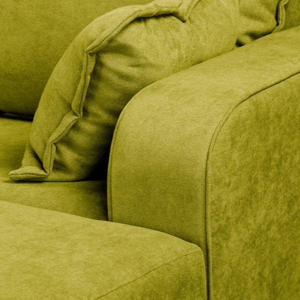Žalia kampinė sofa (dešinysis kampas) Beata - Ropez-image-1