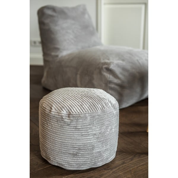 Juodos spalvos iš kordinio velveto sėdmaišis Mini – SLOWDOWN-image-4