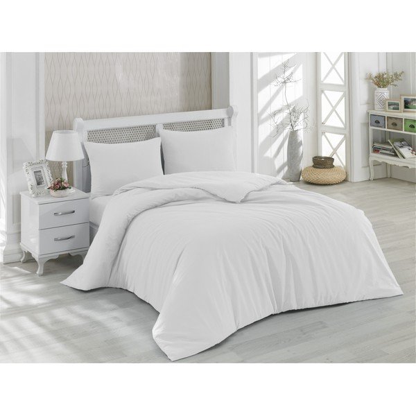 Medvilninė dvivietė patalynė su paklode dvivietei lovai Precioso, 200 x 220 cm-image-3