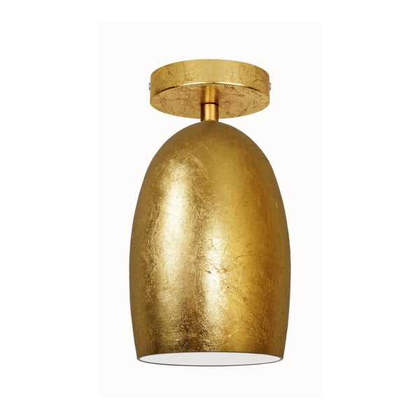 Aukso spalvos lubinis šviestuvas Sotto Luce UME Cast, ø 14 cm