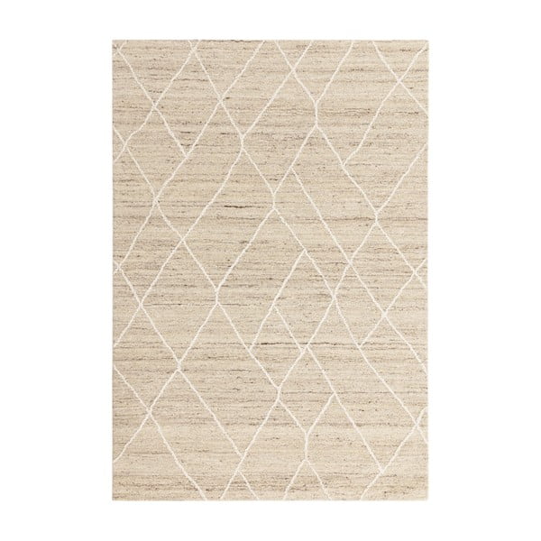 Kilimas iš vilnos natūralios spalvos 200x290 cm Noah – Asiatic Carpets