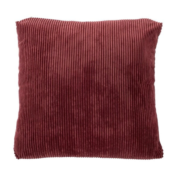 Raudona dekoratyvinė pagalvėlė Tiseco Home Studio Ribbed, 40 x 40 cm