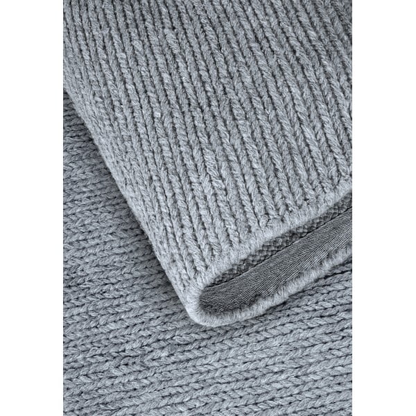 Rankų darbo iš vilnos kilimas pilkos spalvos 160x230 cm Francois – Villeroy&Boch-image-3