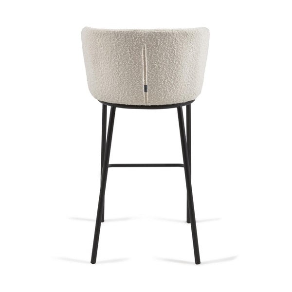 Baro taburėtės baltos spalvos 2 vnt. (sėdynės aukštis 75 cm) Ciselia – Kave Home-image-3