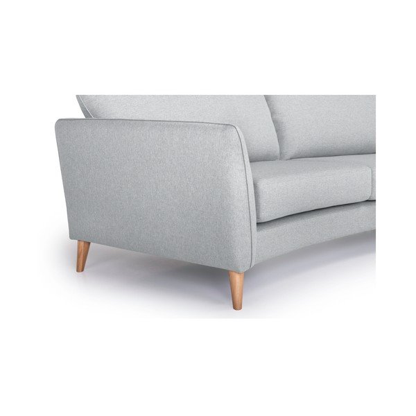 Šviesiai pilka sofa Scandic Paris, 245 cm-image-4