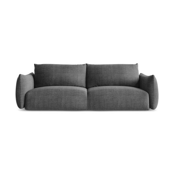 Tamsiai pilkos spalvos sulankstoma sofa 230 cm Leila – Makamii