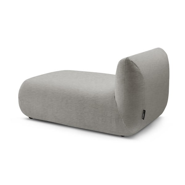 Smėlio spalvos velvetinės sofos modulis Lecomte - Bobochic Paris-image-4