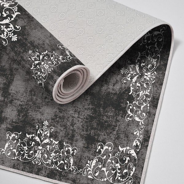 Pilkos spalvos vonios kilimėliai 2 vnt. 60x100 cm – Foutastic-image-2